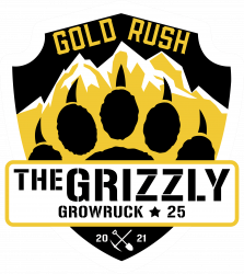 F3 Nation Growruck 25 The Grizzly Logo